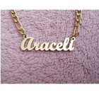 Custom Name Necklace Personalized Stainless Steel Letter Pendant Chain Nameplate