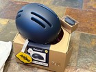 Thousand Chapter Bike Helmet Club Navy Medium With Rear Light New 