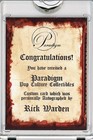 -band Of Brothers- Rick Warden Signed autograph auto Certified Wwii Movie Card