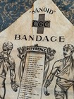 Rare C 1900 Sanoid C c First Aid Bandage Cloth Banner Medical Advertising 51   