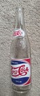 Vintage Pepsi Cola Bottle  Double Dot Red  White And Blue Acl  Fort Wayne  Ind 
