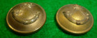 The Rifle Brigade Victorian Epaulette Buttons  19 Mm  Threaded  Pair  British