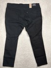 Levis Sculpt 711 Skinny Jeans Womens 24w Black Hypersoft Stretch Mid Pants New
