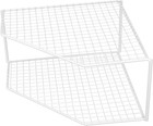 Two-tier Kitchen Pot Rack Countertop Organizer 9 64x9 44x4 72in Steel Pan And   
