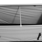 Domain Shelters 117 Gallon 4 X 2 Foot Outdoor Patio Storage Deck Box  Gray black