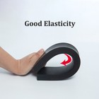 Solid Silicone Square Black Rubber Sheet Lap Block Shock Absorbing Pad Plate