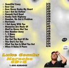 Custom Karaoke Luke Combs 18 Great Song Cdg Cd g Hard-to-find Beautiful Crazy V1