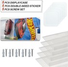 Display Case Compatible With Hot-wheels Match-box Packaged Cars  Wall Clear 
