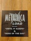 Vintage Metallica Load 1997 12x12 Album Promo Cardboard Poster Nos 