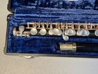 Vtg Gemeinhardt Piccolo W case Black Silver