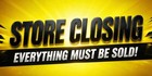 Store Closing Vinyl Banner Liquidation Sale Sign Retail Business Clearance