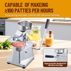 4  5  6  Commercial Burger Press Hamburger Patty Maker Diameter Burger Press 