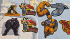 Marvel Heroes Stickers Lot Of 13 A a Global Industries 2007 Vintage Made In Usa