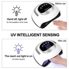 72 Led Uv Nail Art Lamp High Power Nail Dryer Fast Curing Gel Nail Polish Drying