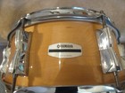 Yamaha  14 X 5 5 Snare Drum 8 Lugs Natural Lacquer Finish Very Clean 