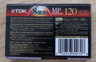 Tdk 8mm 120mp Premium Hi8 Camcorder Video Blank Tape