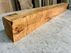 Cherry Mantel Beam fireplace Mantle Beam hand Hewn Wood solid Hardwood Beam