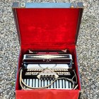 Vintage Iorio Piano Accordion       2964 Beautiful Sound W  Case Strap Works 