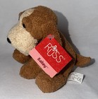 Vintage Russ Berrie Luv Pets Bailey Hound Dog 5    Plush Beanbag Dog Nwt New