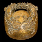 Authentic 19th early 20thc  Japanese Buddhist Mokugyo - Signed Kizue-saku