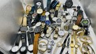 Big Lot Of 59 Womens Men   s Untested Sold As Is Watches Modern And Vintage Parts