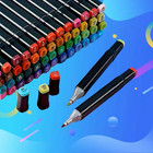 60-262 Colors Art Markers Pens Dual Tips Alcohol Markers Permanent Sketch Marker