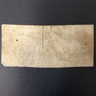 1863 North Carolina  2 Confederate Note     Raleigh     Civil War Era     Hole