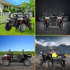 24v Kids Ride On Toy 2 Seater Electric Dump Car Power Wheels Truck W bluetooth    