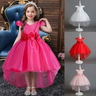 Wedding Party Kids Party Tutu Dress Flower Girls Pageant Formal Bridesmaid Gown