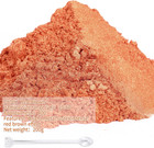 Mica Powder 7 05oz Red Brown Mica Powder Pigment For Epoxy Resin Lip Gloss Etc