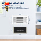 14x6 Ceiling Vent Cover For Wall 14 wx6 h 2pk- -duct Opening  White