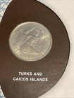 Coins Of All Nations Turks And Caicos Islands 1980 Uncirculated Quarter Crow
