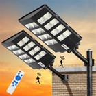 Gefolly 8700w Commercial Solar Street Light Outdoor Led Road Lamp Dusk-to-dawn