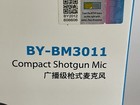 New Boya Compact Shotgun Mic By-bm3011 Condenser Microphone New Open Box