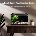 3 5 Gallon Betta Fish Tank  All In One Aquarium Starter Kits With Back Filter   