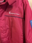 Ponant 88 Antarctica Polar Expedition Parka Jacket Red Large Fleece Lined Mens