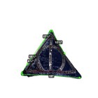Harry Potter Deathly Hallows Pottery Barn Teen Blue Velvet Sequin Throw Pillow