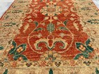 Bedroom Afghan Handmade Kazak Rug  Chobi Rug  Living Room Rug  3x5 Ft