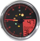 Koso Multi Color 5  Tachometer Speedometer Gauge 04-13 Harley Fl Fx Ba072100