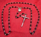 Bertha s Estate Collection Rare Sterling Bakelite Bead Lourdes Pilgrimage Rosary