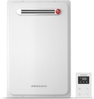 120 000 Btu Natural Gas Tankless Water Heater Outdoor Instant Hot 5 1 Gpm - Used