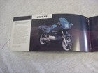 Vintage Bmw Original Color Motorcycle Small Brochure 1985