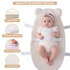 Baby Changing Pad  Soft Diaper Changing Mat With Waterproof   Wipeable Pu Cov   