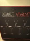 Riedel Vivant 4 Piece Pinot Noir Crystal Wine Glass Set - New -great Low Price 