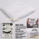 Waterproof Vinyl Mattress Cover Zippered Encasement Bed Bug Dust Proof Twin Full