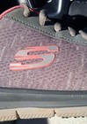 Skechers Slip Resistant Athletic Shoes Memory Foam Women 7 Wide 