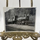 Vintage Steam Locomotive Railroad Train Photo 4x5 B w Gelatin Original