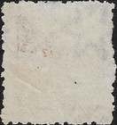 New Zealand Stamp 1875 Sc  P3   p Dl Rose   Queen Victoria  