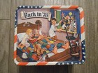 Lunch Box - Vintage 1976 - Metal   Tin - Back In 76 - Rare