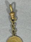 1904 St Louis Worlds Fair Louisiana Purchase Exposition Watch Fob Chain  3